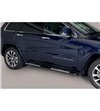 Grand Cherokee 15- Design Side Protection Oval Black Powder Coated - DSP/457/PL - Sidebar / Sidestep - Verstralershop