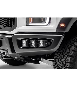 Ford Raptor 2017+ Front Bumper OEM Fog LED Kit - incl LED pods - Z325652-KIT - Lights and Styling