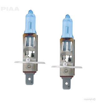 PIAA H1 Extreme White Plus halogeen lampen bulbs set - 11655 - Lights and Styling
