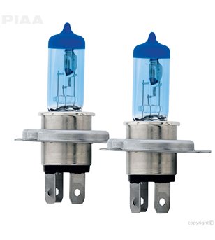 PIAA H4 Extreme White Plus halogeen lampen bulbs set - 15224 - Lights and Styling
