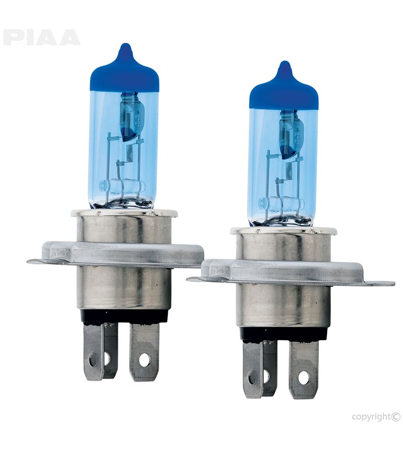 PIAA H4 Extreme White Plus halogeen lampen bulb set - 15224 - Lights and Styling