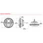 Koplamp - JW Speaker - 8700 Evolution J2 - Carbon - Helder - Positielicht - Set - Wrangler Koplamp - JW Speaker - 8700 Evolution J2 - Carbon - Helder - Positielicht - Set - Wrangler