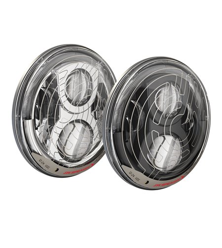 Koplamp - JW Speaker - 8700 Evolution 2 - Smartheat Dual Burn - Helder - Black - Positielicht - Set