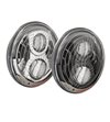 JW Speaker 8700 Evo 2 Smartheat Dual Burn LED schwarz Defender-Scheinwerfer-Set - 0556301 DEFSet - Lights and Styling