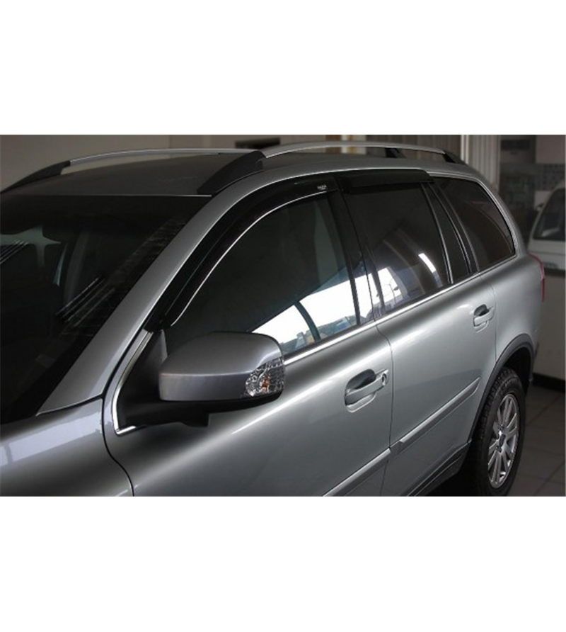 XC90 2003-2014 Wind deflectors donker getint (set van 4) - 92494001b