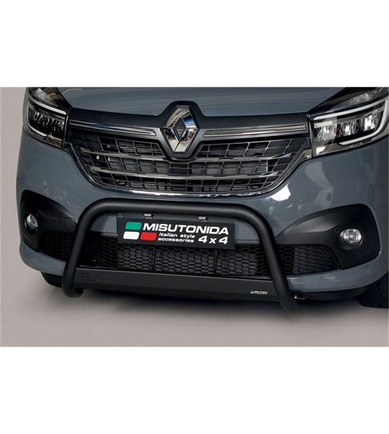Trafic 2019-, EC Approved Medium Bar Inox Black Powder Coated - EC/MED/383/PL - Lights and Styling Trafic 2019-, EC Approved Medium Bar Inox Black Powder Coated - EC/MED/383/PL - Lights and Styling