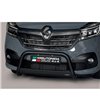 Trafic 2019-, EC Approved Medium Bar Inox Black Powder Coated - EC/MED/383/PL - Bullbar / Lightbar / Bumperbar - Verstralershop