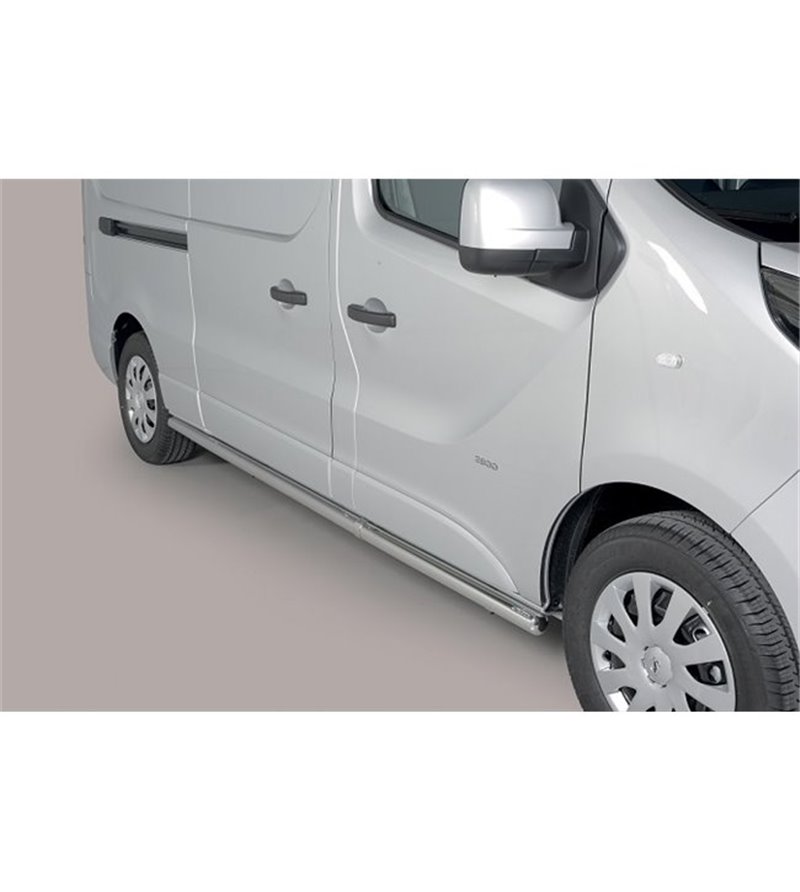 Renault Trafic L2 2019- Sidebar Protection - TPS/383/LWB - Lights and Styling