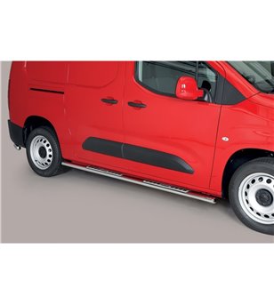 Combo LWB L2 18- Oval Design Side Protections Inox - DSP/444/LWB