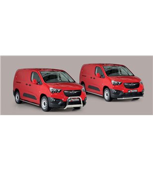 Combo LWB L2 18- Oval Design Side Protections Inox - DSP/444/LWB - Lights and Styling