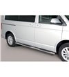 VW T6 Oval grand Pedana (Oval Side Bars with steps) Inox - GPO/396/SWB - Sidebar / Sidestep - Verstralershop