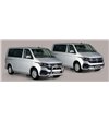 VW T6 Side Protections Inox - TPS/396/SWB - Bullbar / Lightbar / Bumperbar - Verstralershop