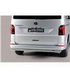 VW T6 Rear Protection Inox - PP1/396/IX - Rearbar / Opstap - Verstralershop