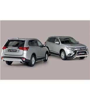 Outlander 2020- Design Side Protections Inox - DSP/341/IX - Sidebar / Sidestep - Verstralershop