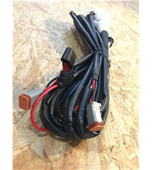 AngryMoose Kabelset met schakelaar - 2 lampen - AM-Double-Cable - Lights and Styling