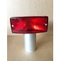 Daytime running lights - SIM - 3123 - Danish lamp - 5.5" - 14cm - Position light Talmu-style - Red - 12V-24V
