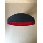 Daytime running lights - SIM - 3123 - Danish lamp - 5.5" - 14cm - Position light Talmu-style - Red - 12V-24V