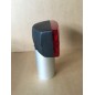 Daytime running lights - SIM - 3123 - Danish lamp - 5.5" - 14cm - Position light Talmu-style - Red - 12V-24V