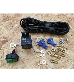 Hella FF50 (set including harness kit & relay) - 1FA 008 283-811 - Lights and Styling