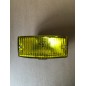 Daytime running lights - SIM - 3123 - Danish lamp - 5.5" - 14cm - Position light Talmu-style - Yellow - 12V-24V