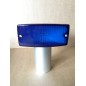 Dagrijverlichting - SIM - 3123 - Deense lamp - 5.5" - 14cm - Positielicht Talmu-style - Blauw - 12V-24V