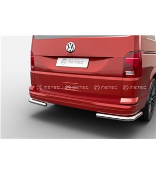 VW T6.1 19+ REAR BARS CORNER BUMPER pair - 840409 - Rearbar / Opstap - Verstralershop