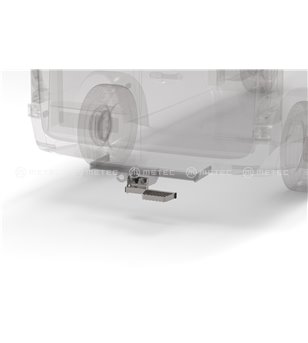 RENAULT TRAFIC 14+ RUNNING BOARDS to tow bar RH LH pcs - 888422 - Rearbar / Rearstep - Verstralershop