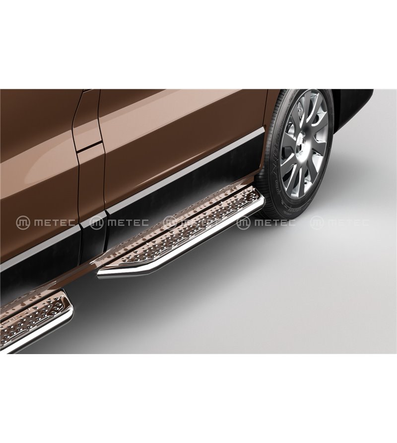 RENAULT TRAFIC 14+ RUNNING BOARDS VAN TOUR for sidedoor pcs - 828011 - Sidebar / Sidestep - Verstralershop