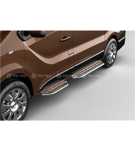 Step board - Metec - Van tour - Front door - Renault - Trafic - 2014+