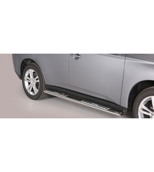 Mitsubishi Outlander 2013- Design Side Protection Oval - DSP/341/IX - Sidebar / Sidestep - Verstralershop