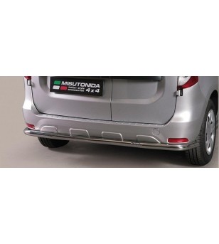 Dacia Dokker 2012- Rear Protection - PP1/334/IX - Rearbar / Opstap - Verstralershop