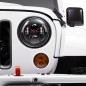 Scheinwerfer - JW Speaker - 8700 Evolution J2 - Klar - Schwarz - Positionslicht - Satz - Wrangler Scheinwerfer - JW Speaker - 8700 Evolution J2 - Klar - Schwarz - Positionslicht - Satz - Wrangler