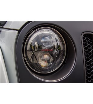 JW Speaker 8700 Evolution J2 Carbon-LED-Scheinwerfer mit Tagfahrlicht – Set - 0553983 set - Lights and Styling