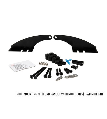Roof LED kit - Lazer - Linear 36 - Car with roofrails - Set - Ford - Ranger - 2016+