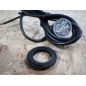 Warning light - Ledson - HideAway - Clear - 16 Flash patterns - Amber - R65 - 12V-24V