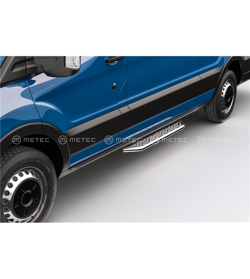 FORD TRANSIT 19+ L2|L3 RUNNING BOARDS VAN TOUR for sidedoor - 807319 - Sidebar / Sidestep - Verstralershop