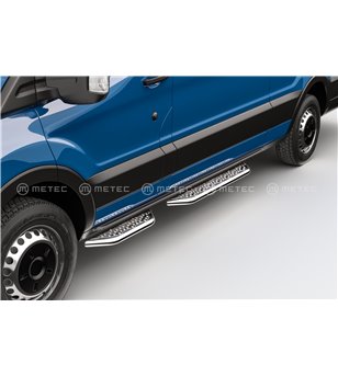 FORD TRANSIT 19+ L2|L3 RUNNING BOARDS VAN TOUR for sidedoor - 807319 - Sidebar / Sidestep - Verstralershop