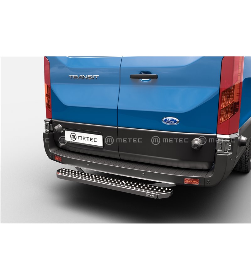 FORD TRANSIT 19+ RUNNING BOARDS VAN TOUR for rear doors - 807321 - Rearbar / Opstap - Verstralershop