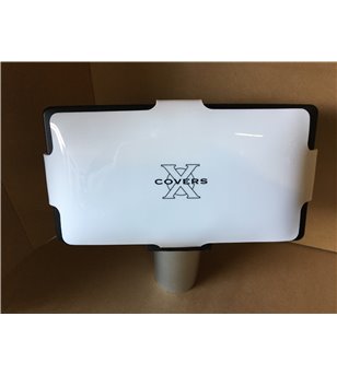 Hella Jumbo 220 blank krom - 1FE 006 300-001 - Lights and Styling