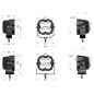 Work light - Lazer - Utility 45 - ADR - 4.4" - 11.1cm - Slim bracket - Work / Scene