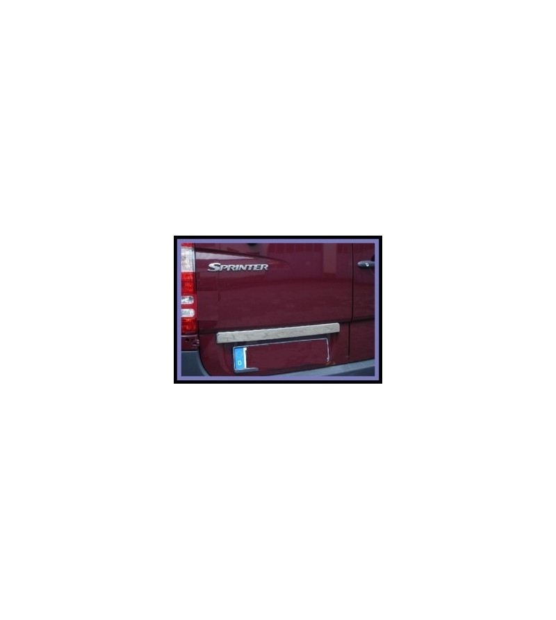 Mercedes Sprinter 2007+ REAR TRUNK LID COVER STEEL - rvs - 2107070013 - Lights and Styling Mercedes Sprinter 2007+ REAR TRUNK LID COVER STEEL - rvs - 2107070013 - Lights and Styling