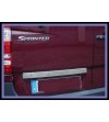Mercedes Sprinter 2007+ REAR TRUNK LID COVER STEEL - stainless - 2107070013 - Lights and Styling