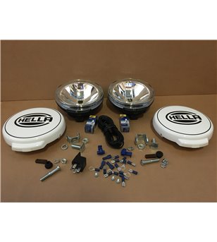 Hella Comet FF 500 (set including wiring harnass, relay and covers) - 1F6 010 952-821 - Lights and Styling