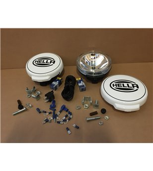 Hella Comet FF 500 (set including wiring harnass, relay and covers) - 1F6 010 952-821 - Lights and Styling