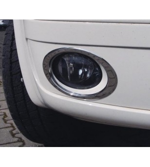 VW Transporter T5 2010+ FOG LIGHT RIM STEEL (set) stainless