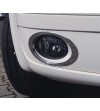 VW Transporter T5 2010+ FOG LIGHT RIM STEEL (set) rvs - 3500350024 - RVS / Chrome accessoires - Verstralershop
