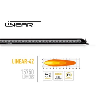 Ford Ranger 2016- Lazer Linear-42 Roofbar kit (without roof rails) - 3001-RANGER-67-K-LIN