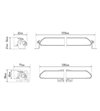 Defender Lazer Linear-48 Roofbar Kit - 3001-DEF-67-K-LIN