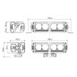 Dach-LED-kit - Lazer - Triple-R 28 - Satz - Land Rover - Defender - 1983-2016 Dach-LED-kit - Lazer - Triple-R 28 - Satz - Land Rover - Defender - 1983-2016