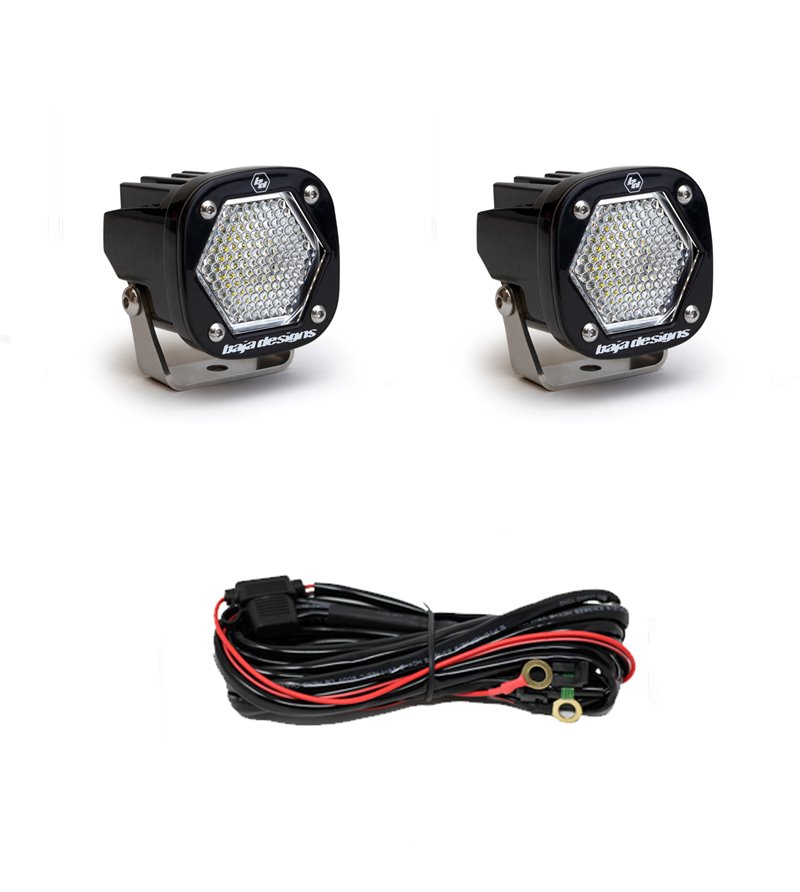 Baja Designs S1 - Work/Scene LED (pair) - 387806 - Lights and Styling